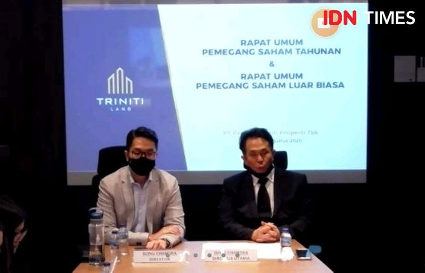 Triniti Land (TRIN) Bukukan Marketing Sales Rp142 M di QI-2026