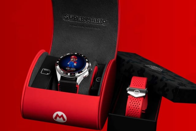 Jam Fortunate Smartwatch Super Mario dari Tag Heuer jadi incaran kolektor | FORTUNE ...