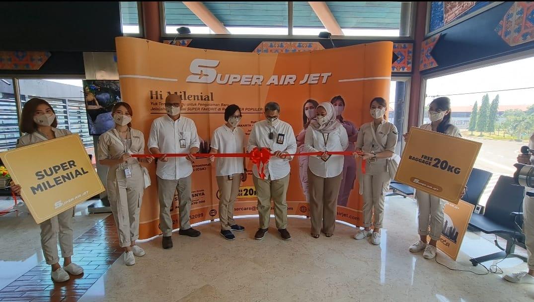 Super Air Jet Buka Rute Perdana Jakarta-Palembang Rp367 Ribu