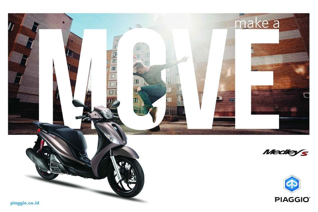 Piaggio Medley S Hadirkan Warna Baru nan Stylish