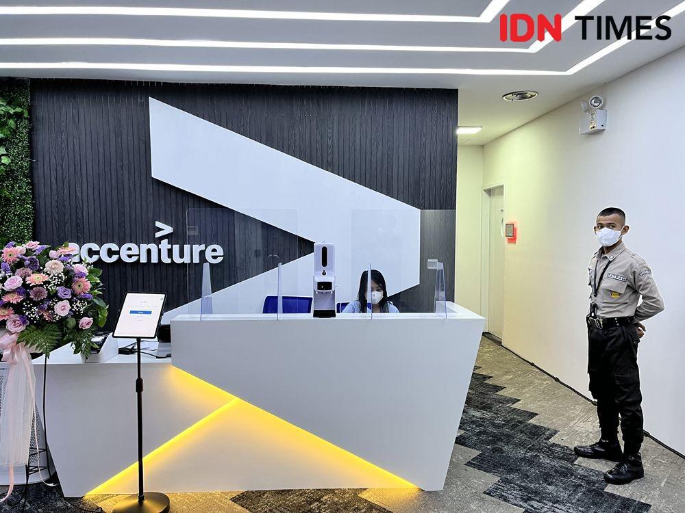 Kantor Accenture Delivery Centre di Menara Suara Merdeka Semarang. (IDN Times/Anggun Puspitoningrum)
