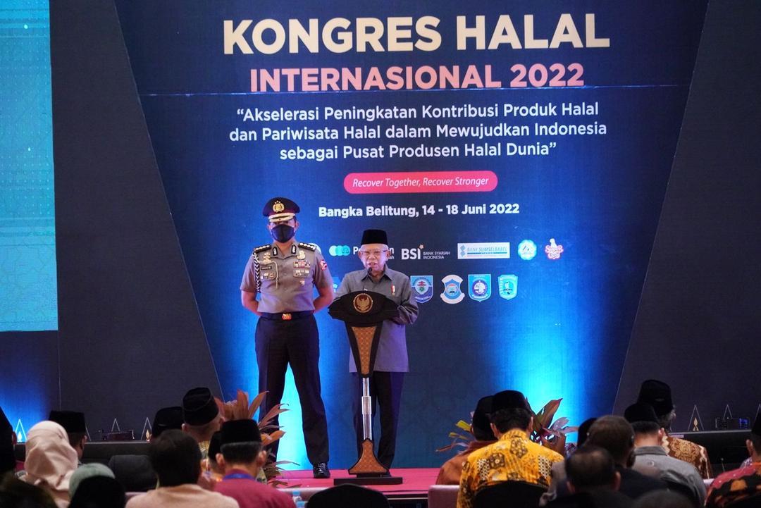 Wapres Dorong Kerja Sama Global Demi Ekspor Produk Halal
