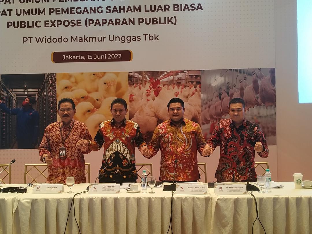 Rogoh Rp85,2 M, Bos Widodo Makmur Unggas Borong 600 Juta Saham