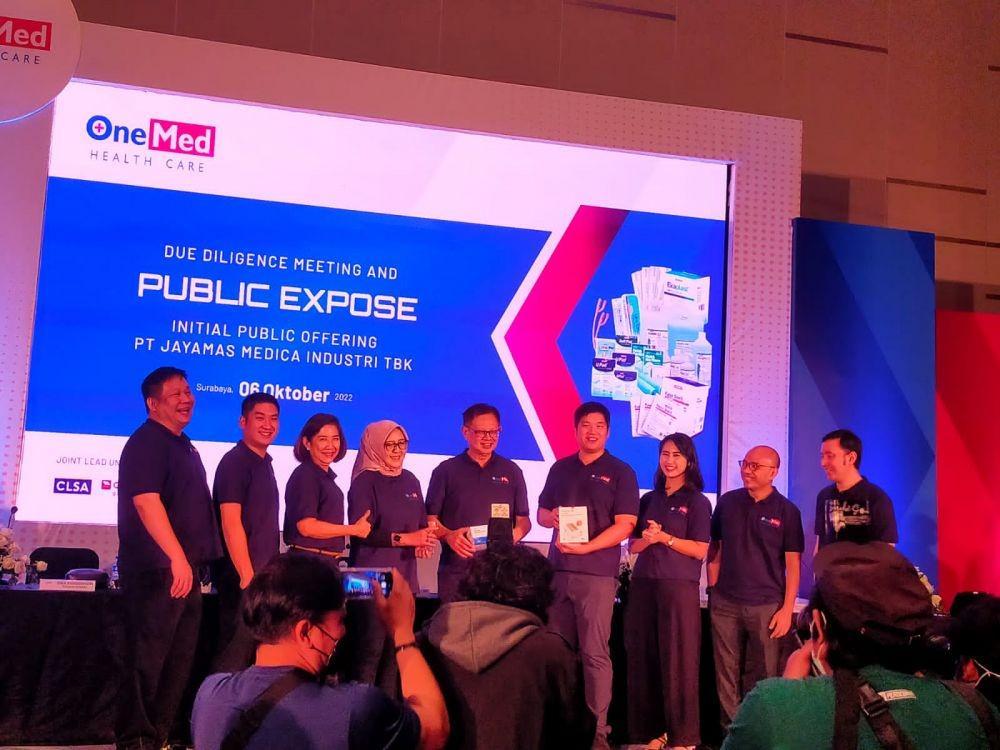 PT Jayamas Medica Industri Tbk (OneMed) akan melakukan penawaran saham perdana atau initial public offecing (IPO). (dok. OneMed)