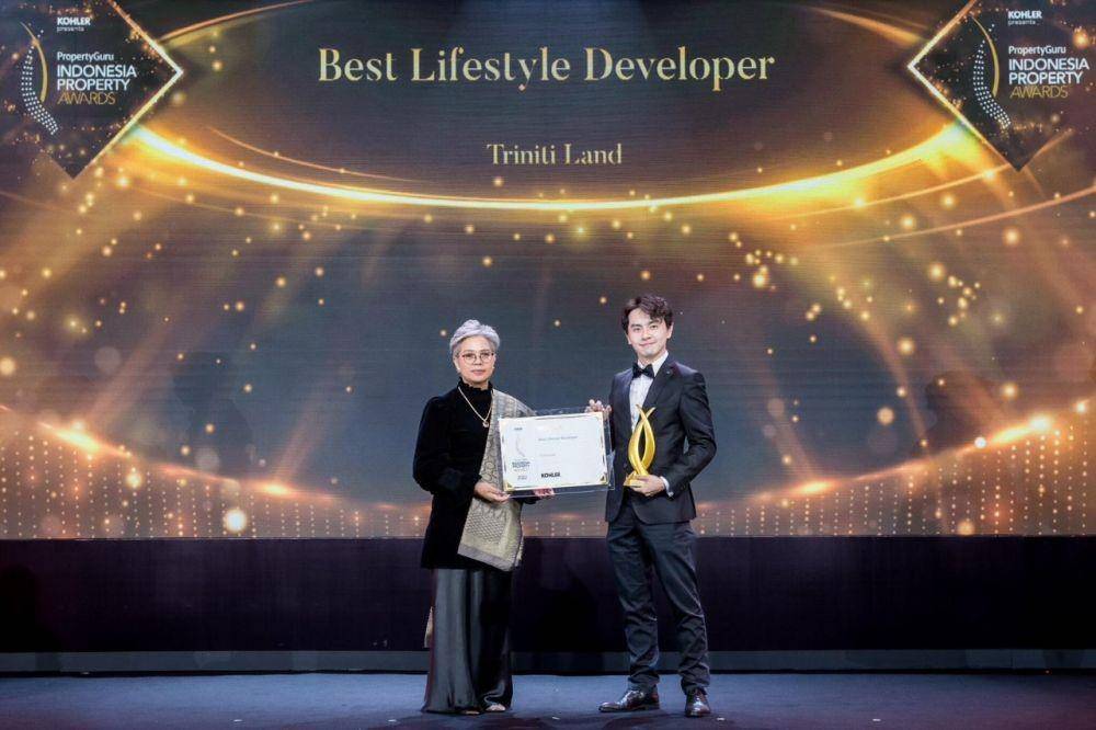 Triniti Land dalam Indonesia Property Awards 2022. 11 November 2022. (dok. PropertyGuru)