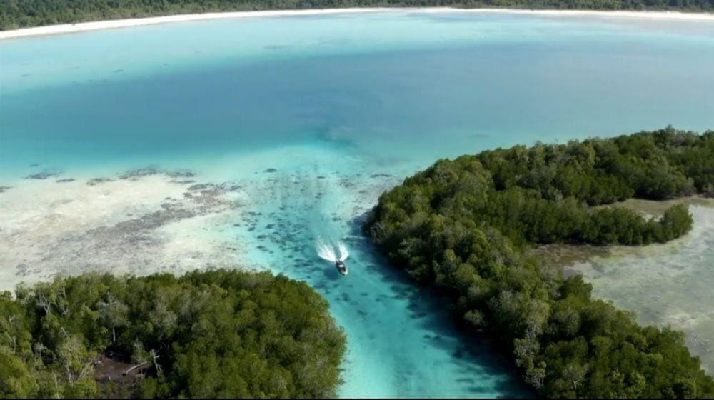 Kepulauan Widi di Kabupaten Halmahera Selatan, Maluku Utara yang masuk daftar lelang Sotheby's Concierge Auctions. (Dokumentasi Sotheby's)