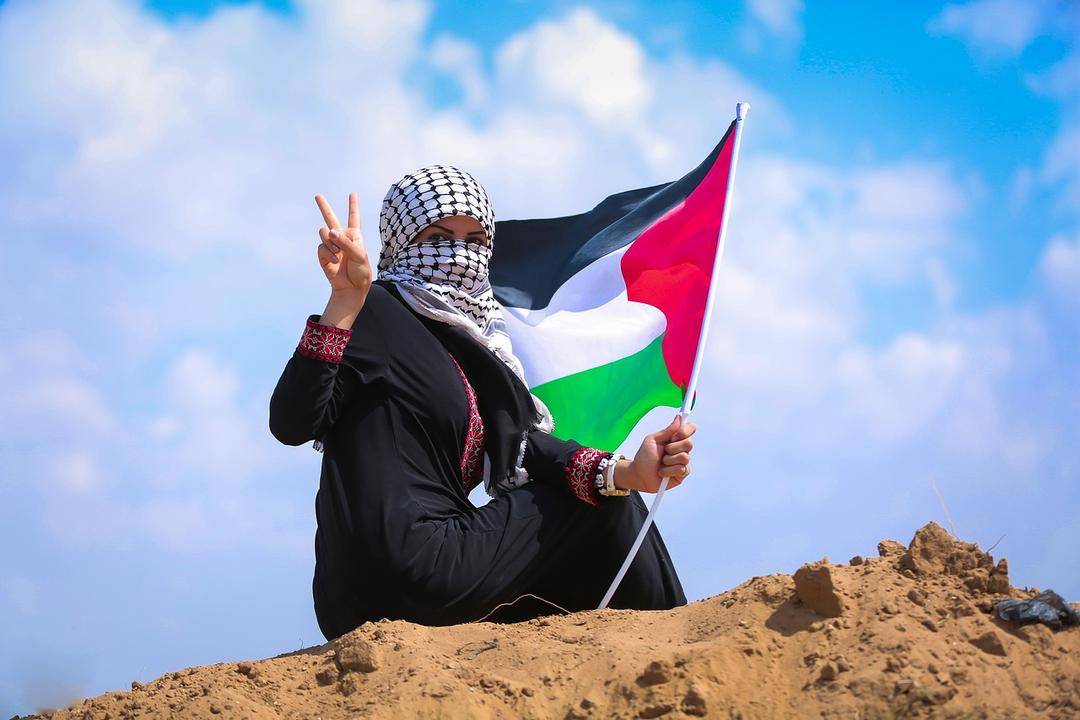 Ilustrasi bendera Palestina. (Pixabay/hosny_salah)