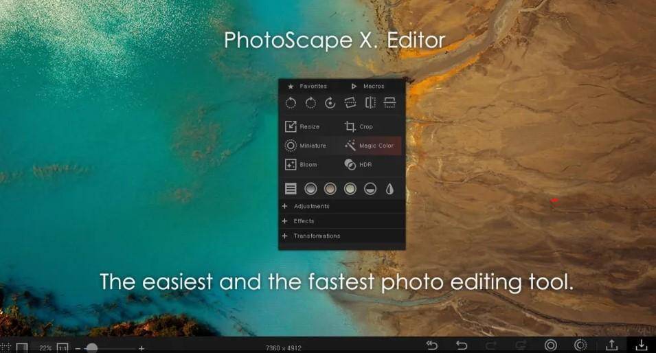 ilustrasi Photoscape X (dok.softonic)