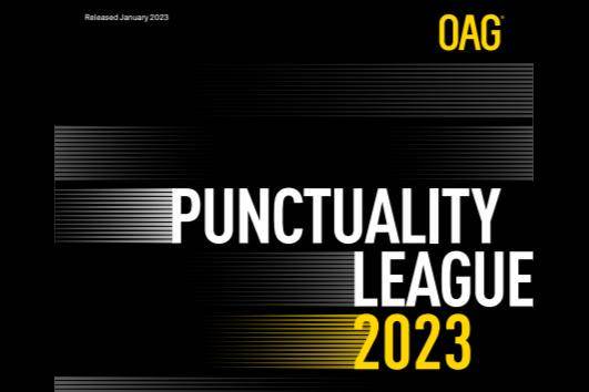 OAG Punctuality League 2023. (OAG Flightview)