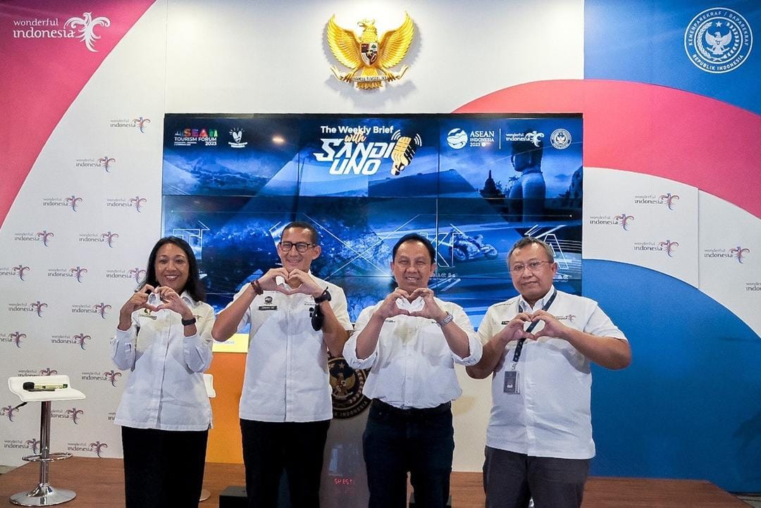 Soft launching aplikasi Beautiful Indonesia. (dok. Kemenparekraf)