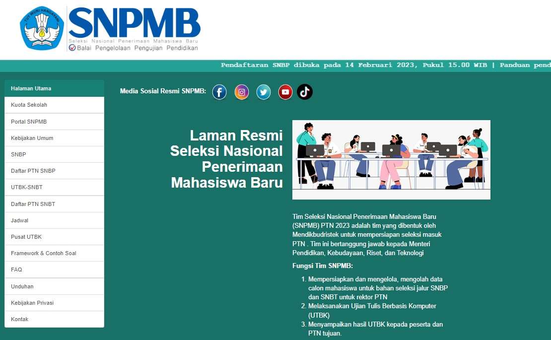 Cara Simpan Permanen Akun SNPMB 2023, Lengkap Jadwalnya!