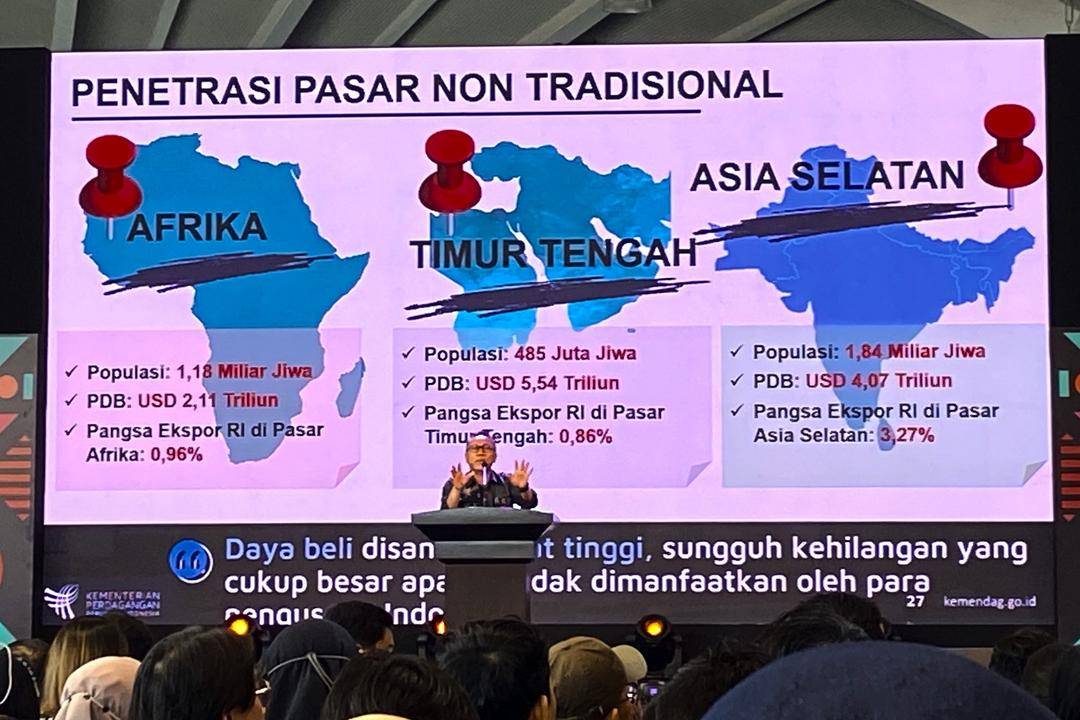 Zulhas menjelaskan pasar non-tradisional yang akan dijajaki Indonesia. (fortuneidn/Bayu)