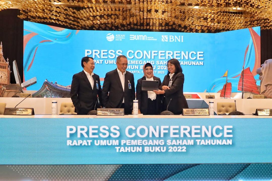 RUPST BNI Bagikan Dividen Rp7,3 Triliun, Setara 40% Laba