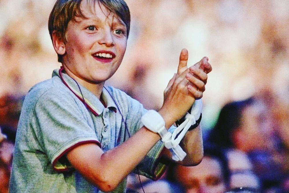 Penggunaan Xylobands di konser Coldplay. (Instagram Coldplay)