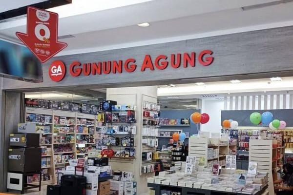 Salah satu gerai Toko Buku Gunung Agung. (IG @gunungagung)