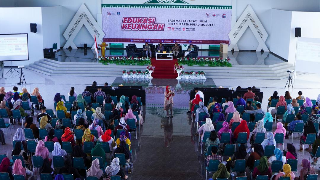 Literasi Keuangan Di Maluku Utara Baru 49,35%, OJK Gelar Edukasi