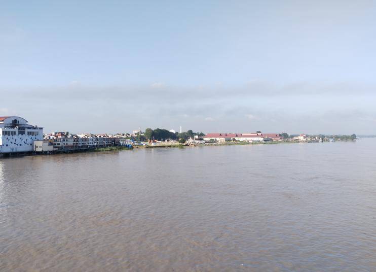 ilustrasi Sungai Batanghari (googlemaps.com/Isnaeni Sutanto)