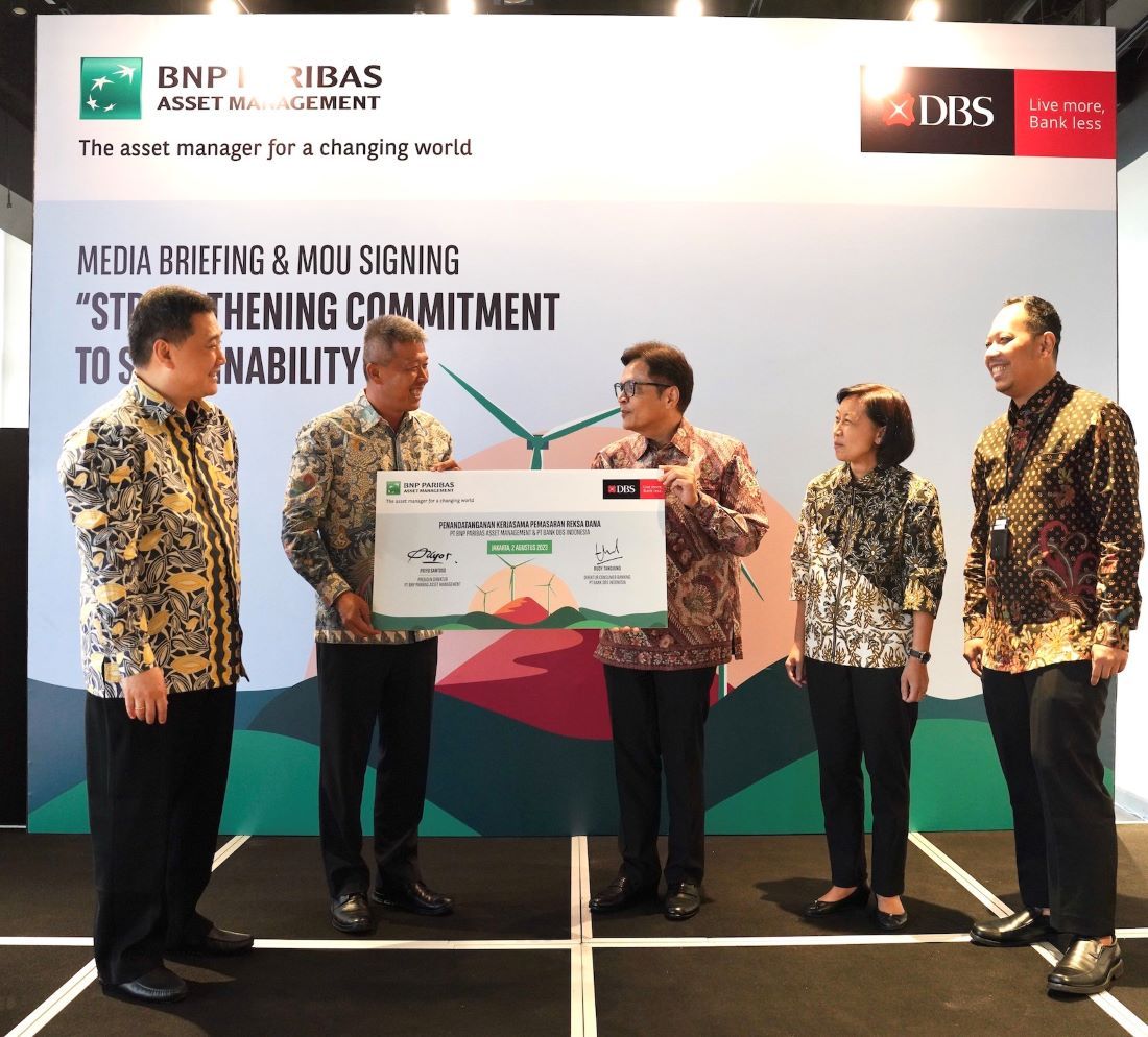 DBS Indonesia Dan BNP Paribas Luncurkan Reks Dana ESG