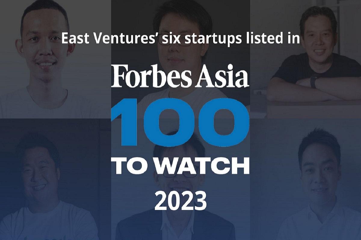 Enam Startup East Ventures Masuk Forbes Asia 100 to Watch 2023