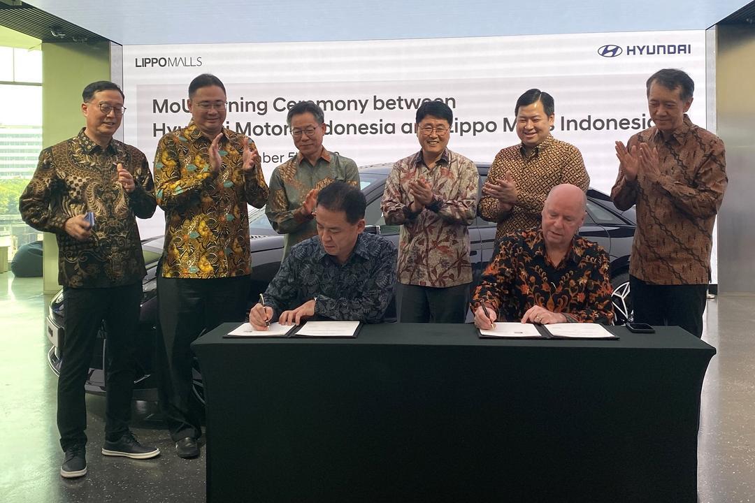 Hyundai dan Lippo Malls Kerja Sama Penempatan Charging Station EV