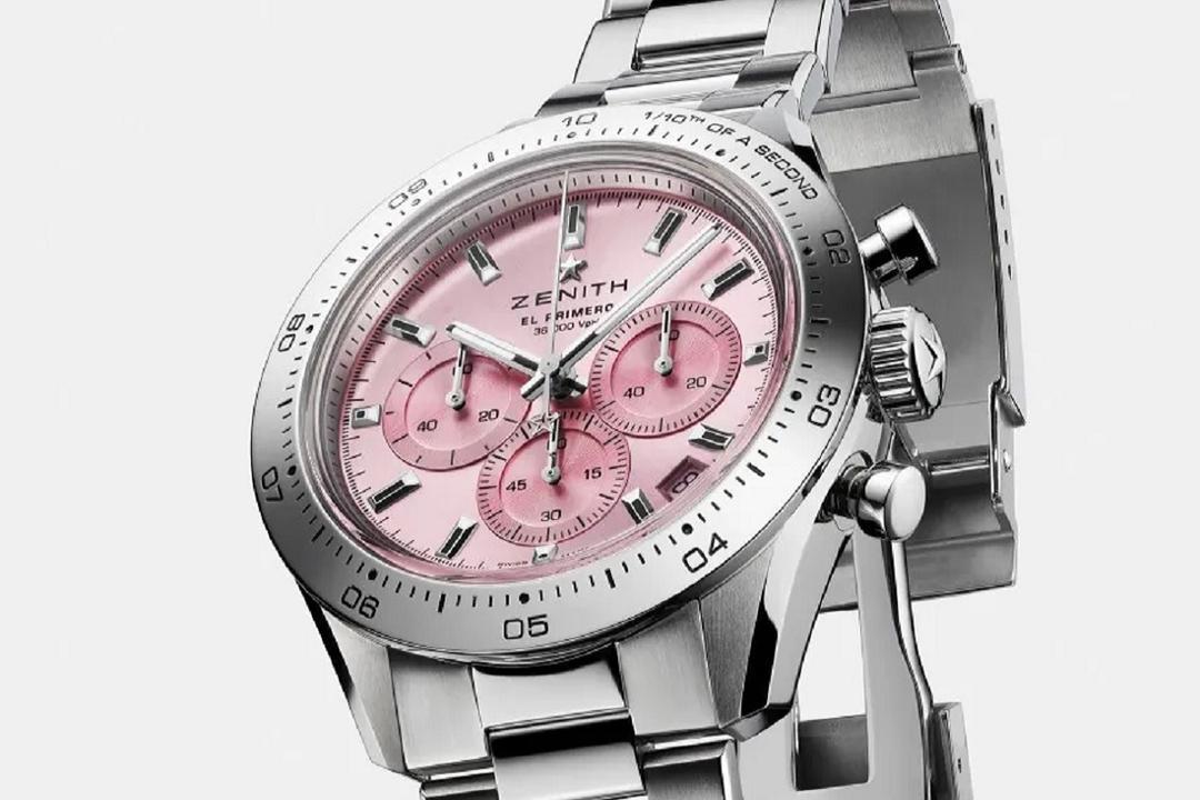 Peduli Kanker Payudara, Zenith Rilis Jam Tangan Sport Pink