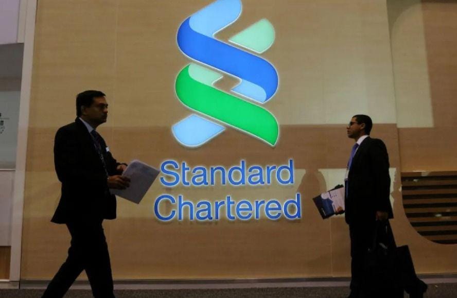 Logo Standard Chartered (Dok ANTARA)