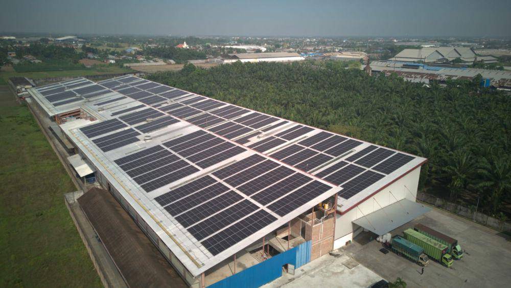 PT Namasindo Plas Gunakan Energi Surya dalam Pembuatan Botol PET Daur Ulang (Dok. IDN Times)
