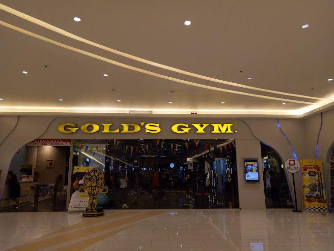 Ruang gym gold's gym baywalk (dok.google/pohon bumi)