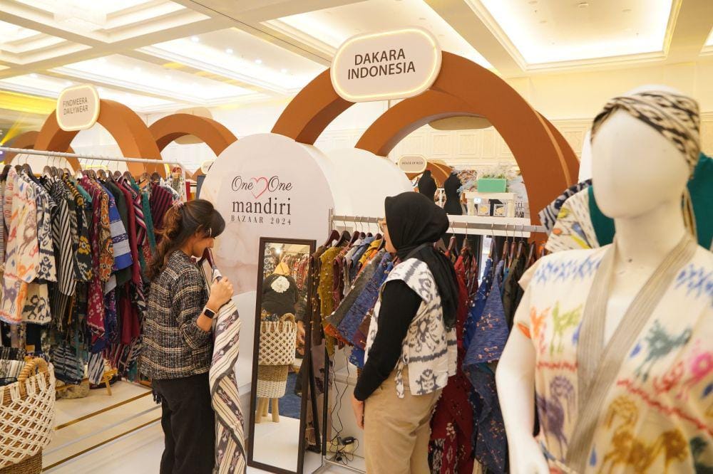 UMKM di Mandiri Bazaar 2024. (dok. Bank Mandiri)