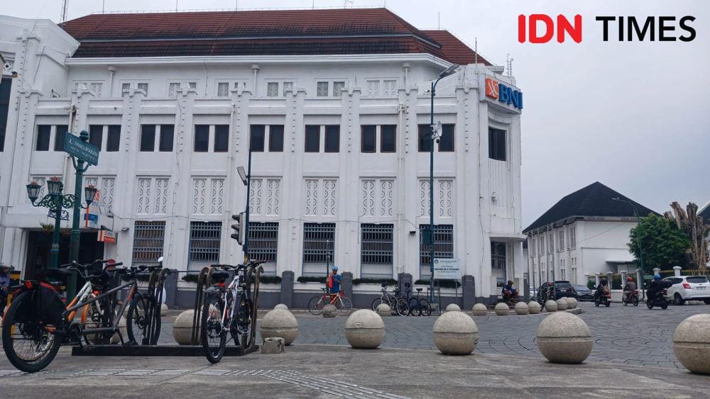 Gedung BNI yang terletak di Titik Nol Kilometer Kota Yogyakarta (IDN TImes/Febriana Sinta)
