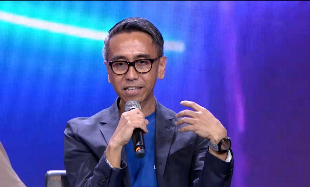 CEO Nuon Aris Sudewo saat Press Conference Indonesian Music Awards (IMA) 2024 pada Jumat (25/10). (Dok. Telkom)
