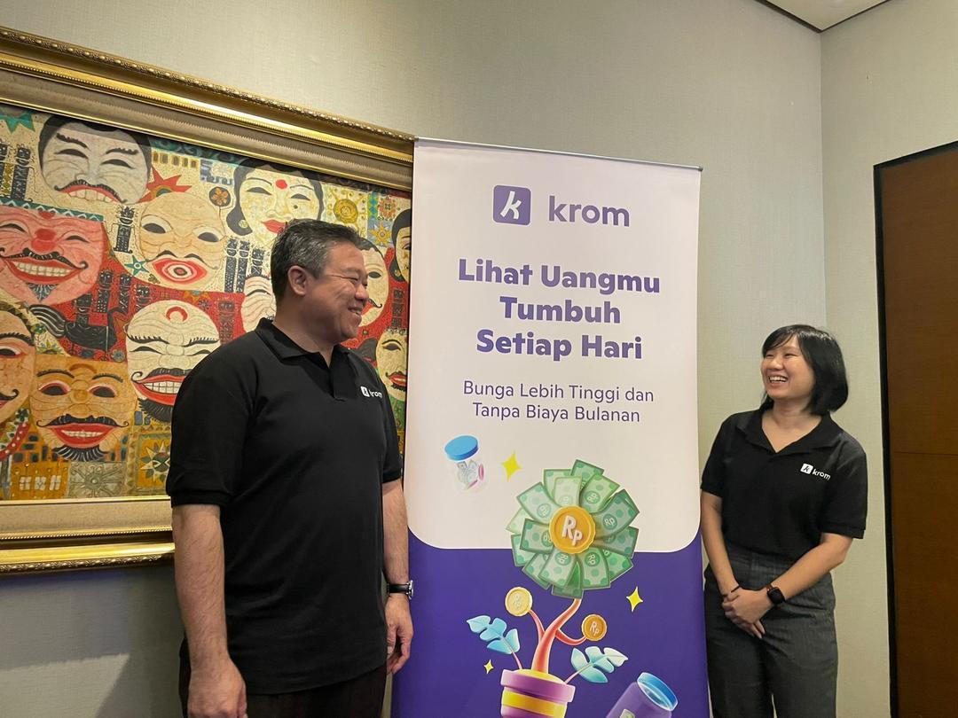 Tumbuh 4,18%, Krom Bank Kantongi Laba Rp120 Miliar di Oktober 2024