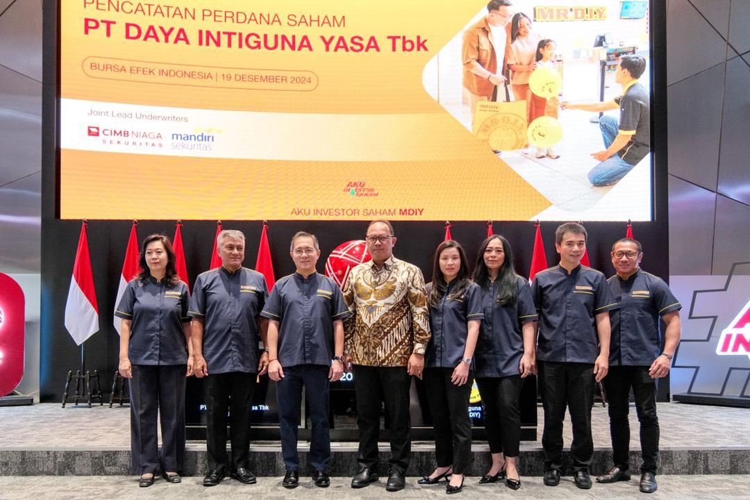 Pergerakan Saham MR DIY usai IPO, Sempat Anjlok 24,55%