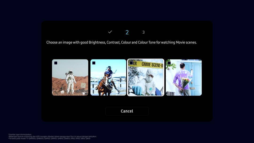 Pilih preferensi Anda saat menonton film favorit dengan fitur AI Customization