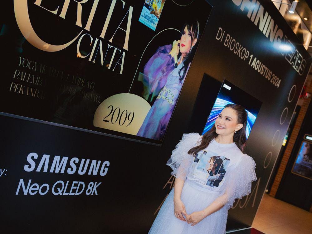 Perayaan 25 Tahun Karier Rossa Tonton Lagi di Samsung TV Neo QLED 8K