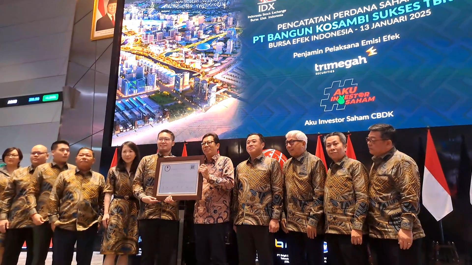 CBD PIK2 Target Proyek NICE Operasi Parsial September 2025