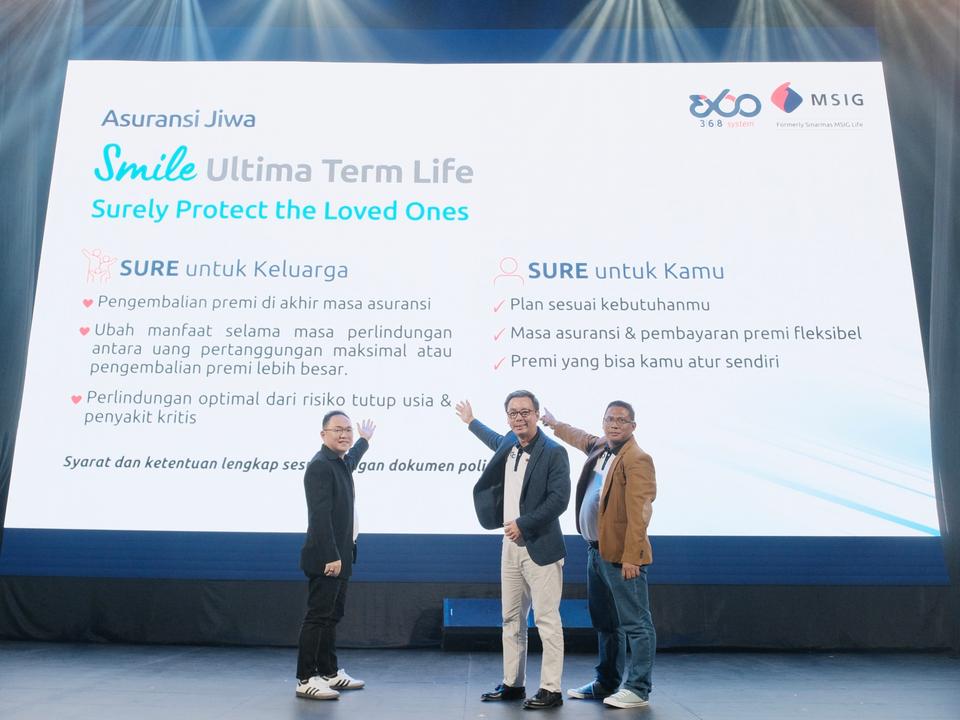 MSIG Life (LIFE) Rilis Produk Asuransi Jiwa SURE, Bidik Generasi Muda