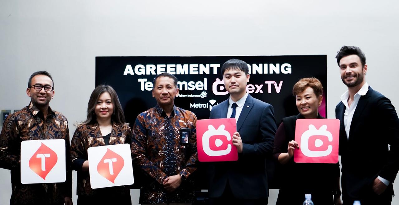 Incar Potensi Bisnis Streaming, Telkomsel Gandeng FlexTV