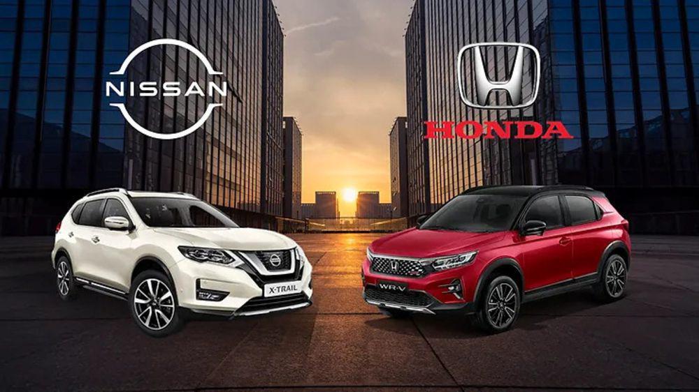 ilustrasi mobil Honda dan Nissan (sctindonesia.com)