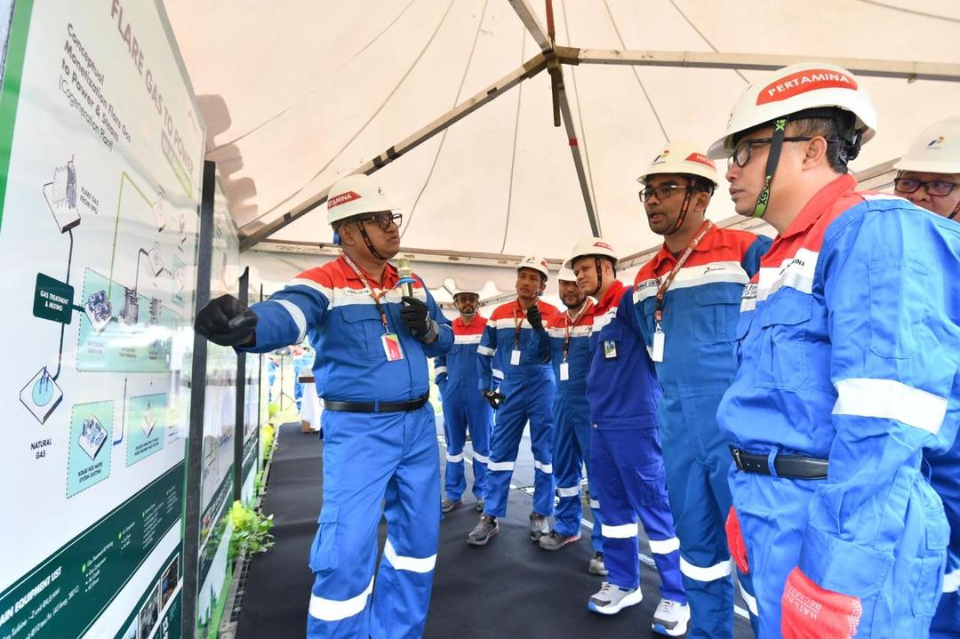 Pertamina NRE Manfaatkan Gas Suar Kilang Menjadi Listrik