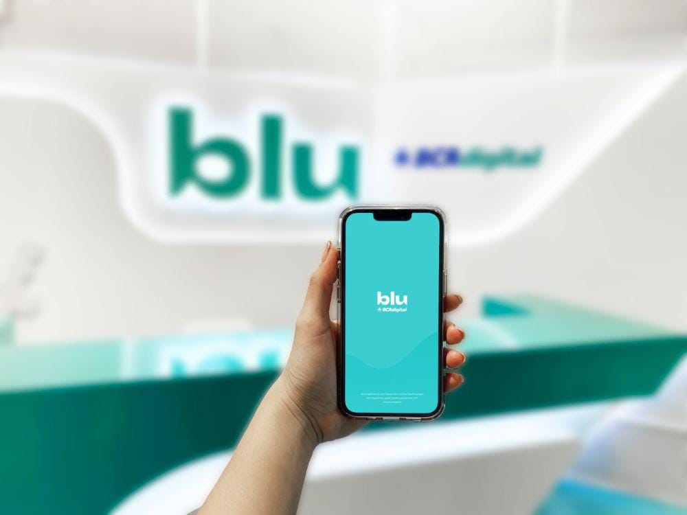 Aplikasi blu by BCA. (dok. BCA Digital)