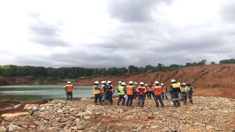 Assessment di Lapangan PT. Vale Indonesia dengan PT PP Presisi Tbk (Nur Laili Hafiza, Dokumentasi Pribadi, 2024)