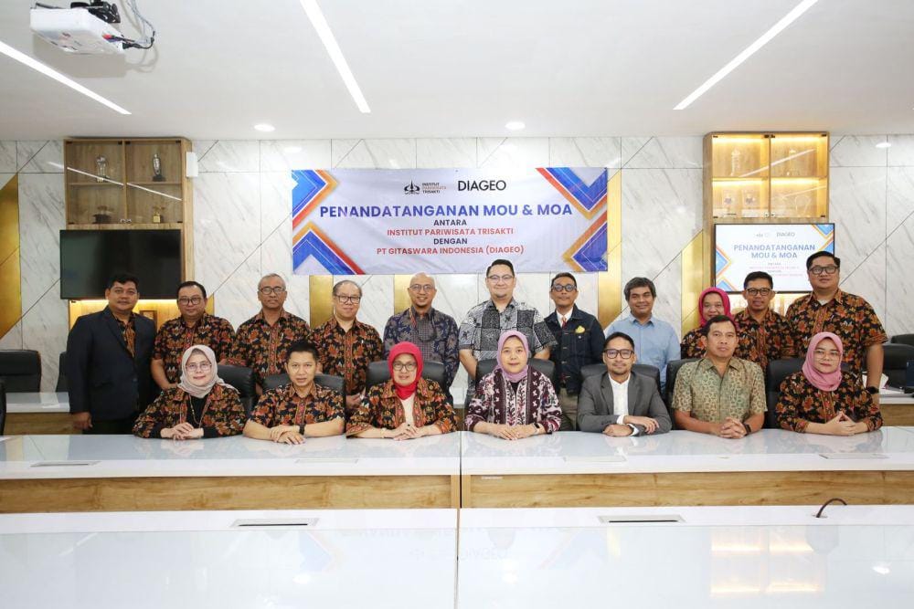Diageo x Institut Pariwisata Trisakti Kembangkan SDM Berkelas Global