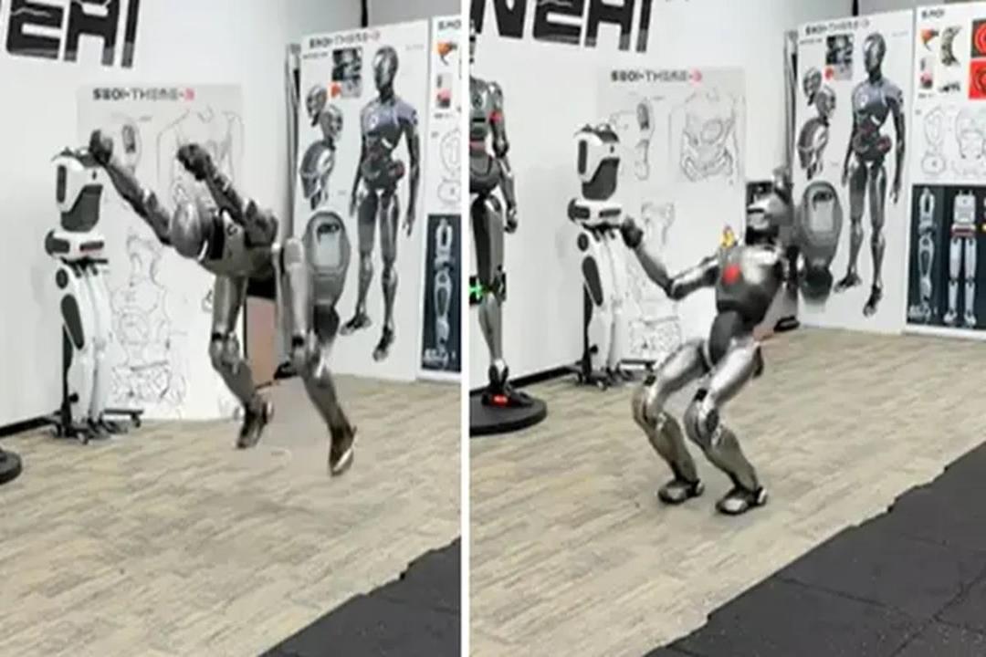 Cina Bikin Robot Humanoid Pertama yang Bisa Jungkir Balik
