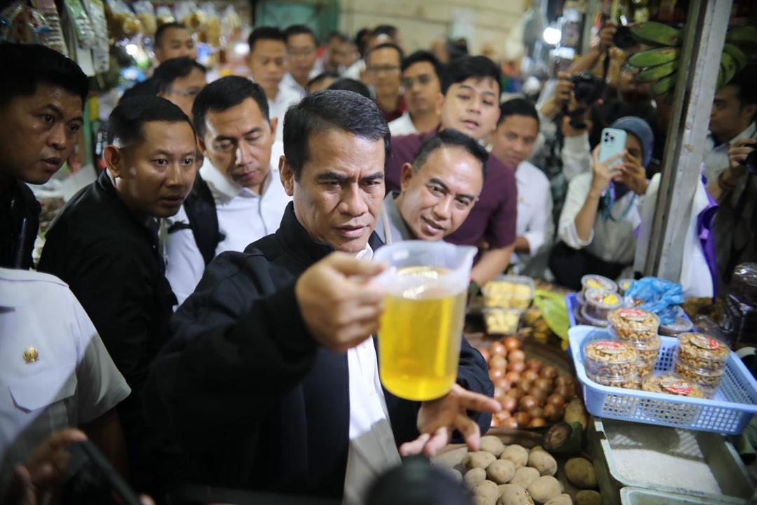 Mentan Temukan Lagi Minyakita Disunat, Minta Polri Tindak Tegas