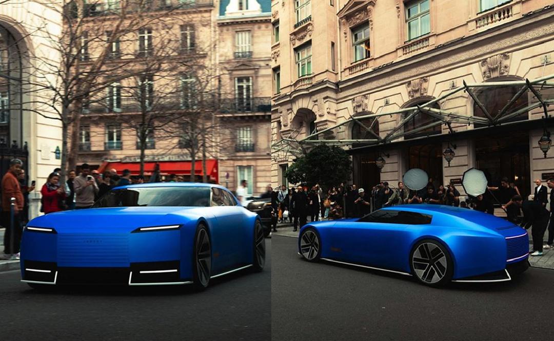Bikin Heboh, Jaguar Type 00 Tampil Perdana di Paris
