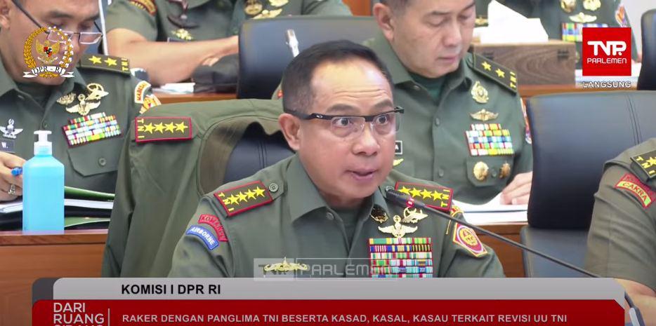 Soal Revisi UU TNI, Komisi I: RI Bukan Jadi Negara Militer