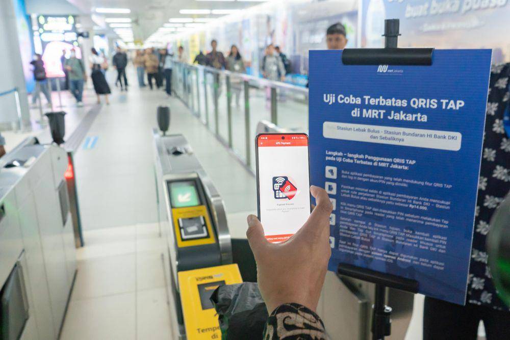 Bank DKI terus berkomitmen dalam mendukung program Bank Indonesia (BI) seiring peluncuran QRIS Tap NFC . (Dok./Istimewa).