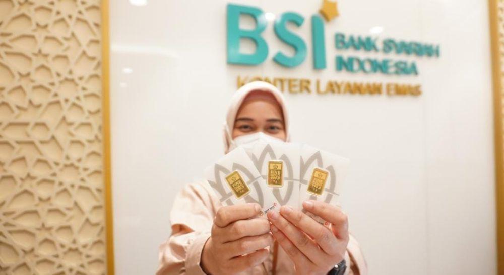 Ilustrasi emas BSI. (Dok. Istimewa)