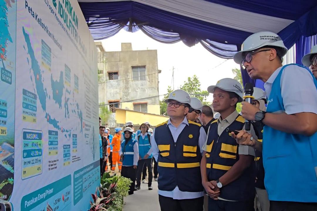 Menteri Bahlil Pastikan Listrik PLN Kalimantan Aman Layani Idulfitri